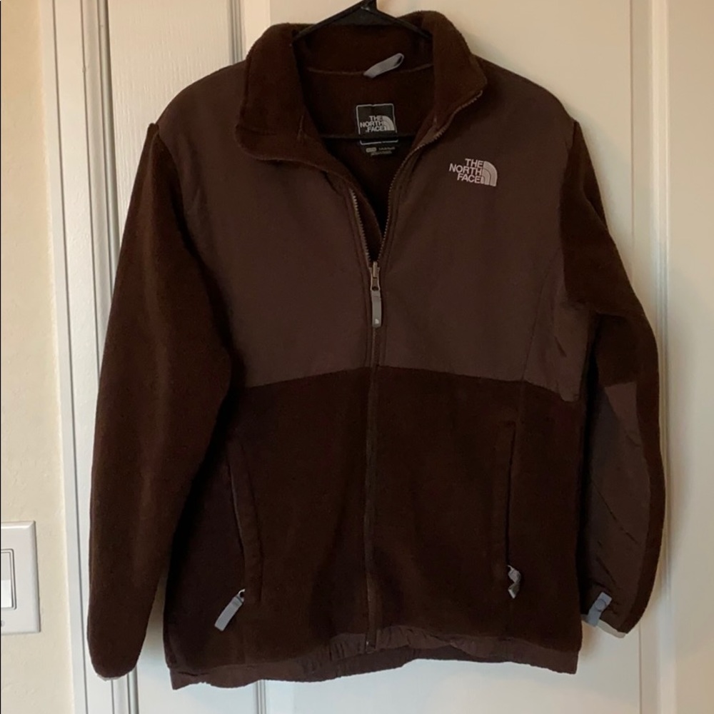 Brown North Face Fleece